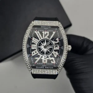 Denvosi Most Demanding watch black Strap Black Dial